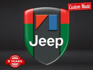 Jeep Custom Car Window Decals Durable Customizable Modern